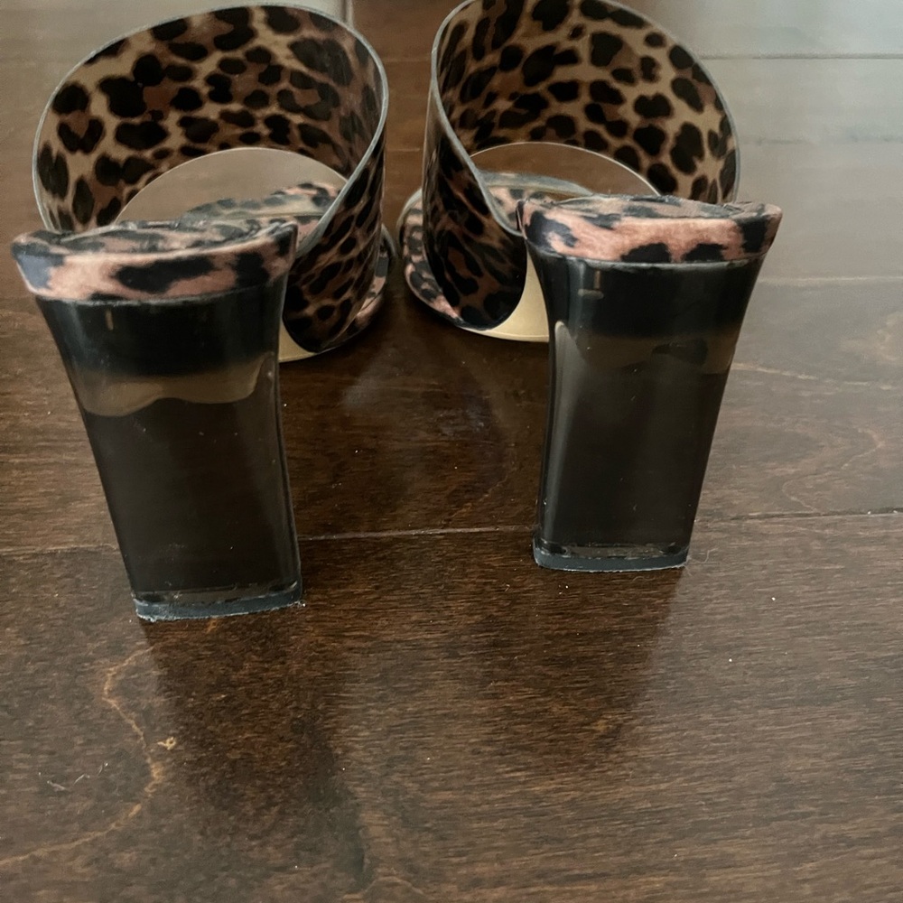 Zara Leopard Print Mules - image 4